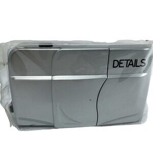 DETAILS‎ VF 98 Silver 35mm Compact Film Camera with Manual and Strap
